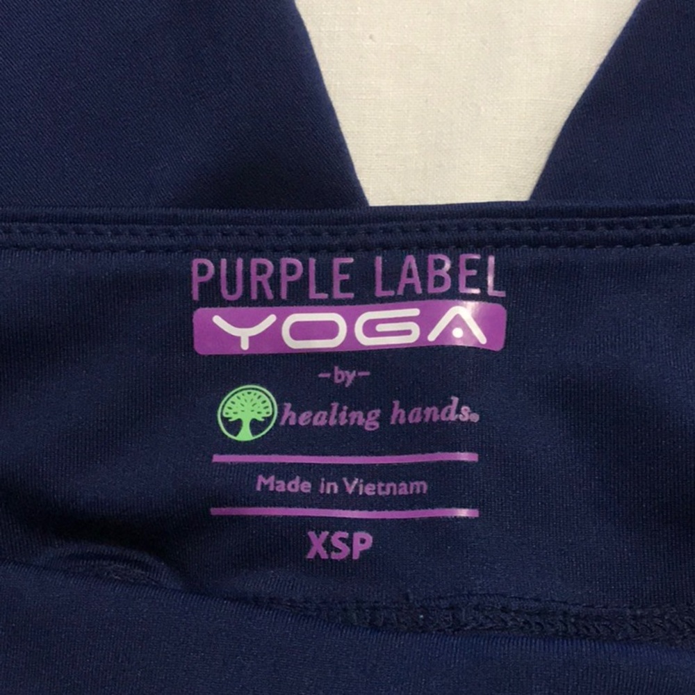 Purple label yoga by Healing Hands scrubs